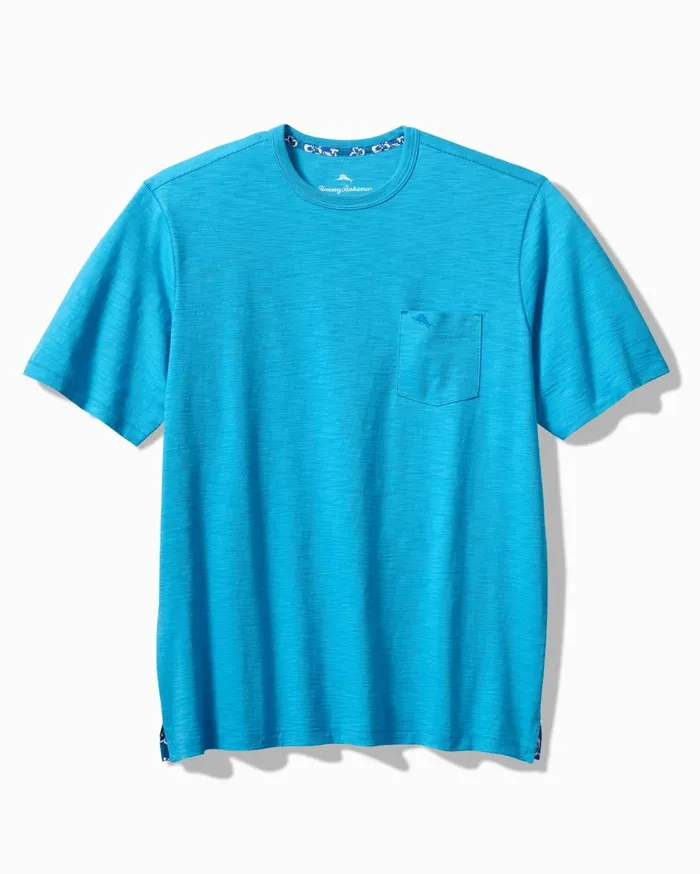 Tommy Bahama Bali Beach Crew TShirt Jodhpur Blue Men TShirts