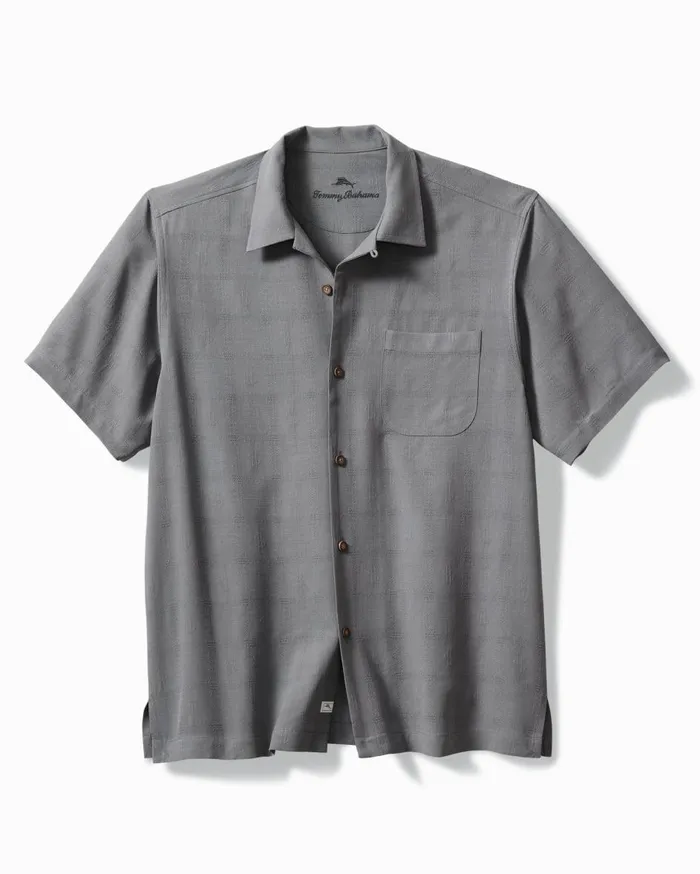 Tommy Bahama Big and Tall Bahama Coast Ocean Life IslandZone ShortSleeve Shirt Cobalt Sea Big and Tall Shirts