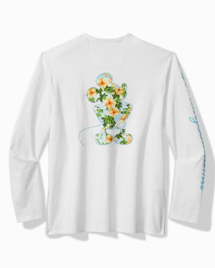 Tommy Bahama Big and Tall Disney X Tommy Bahama Paradise Bound ShortSleeve Lux TShirt White Big and Tall TShirts Tommy Bahama Big and Tall Disney X Tommy Bahama Paradise Bound ShortSleeve Lux TShirt White Big and Tall TShirts