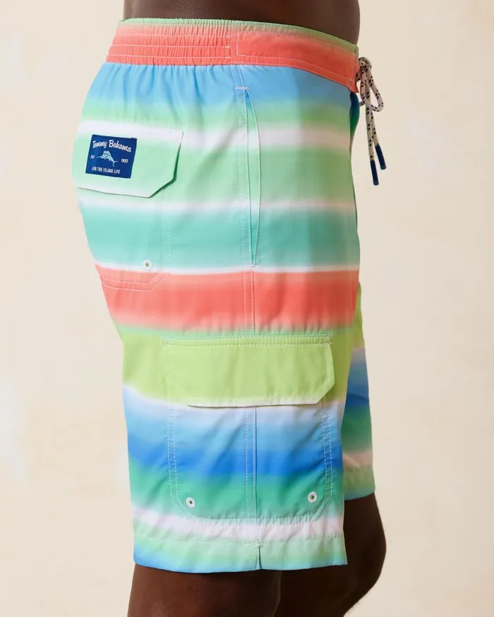 Tommy Bahama Big and Tall Molokai Hidden Paradise Boardshorts Deep Space Big and Tall Swim and Boardshorts