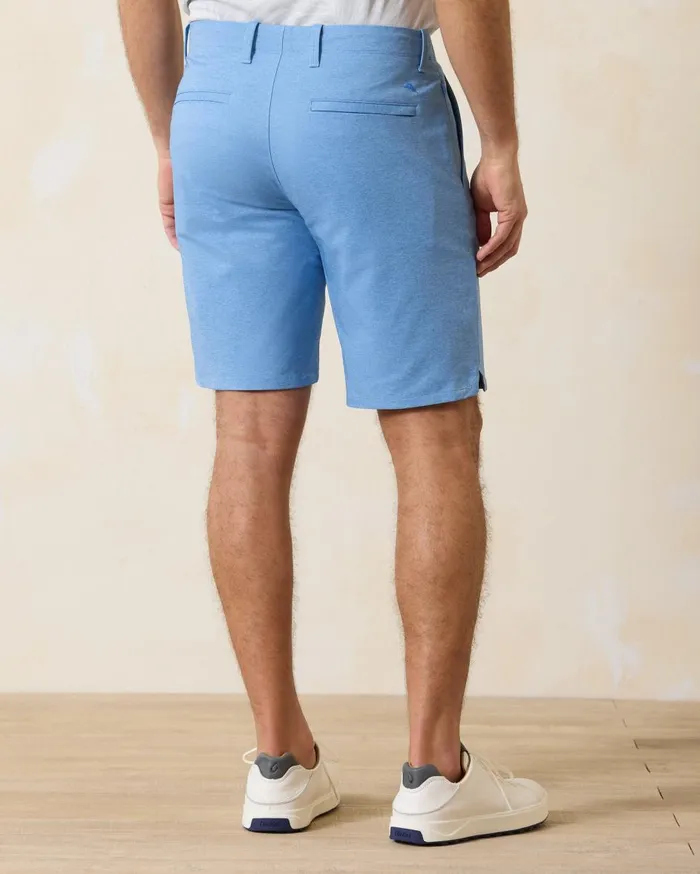 Tommy Bahama Big and Tall Naples Spotted At Sea Swim Trunks Black Big and Tall Swim and Boardshorts