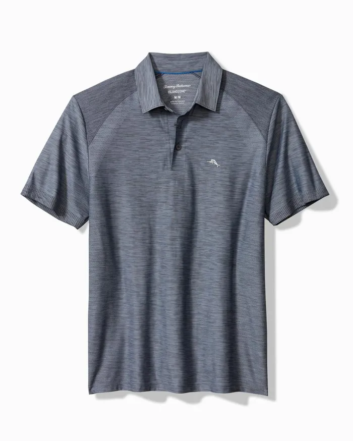 Tommy Bahama Big and Tall Palm Desert Oasis IslandZone Polo New Blue Opal Big and Tall Polos Tommy Bahama Big and Tall Palm Desert Oasis IslandZone Polo New Blue Opal Big and Tall Polos