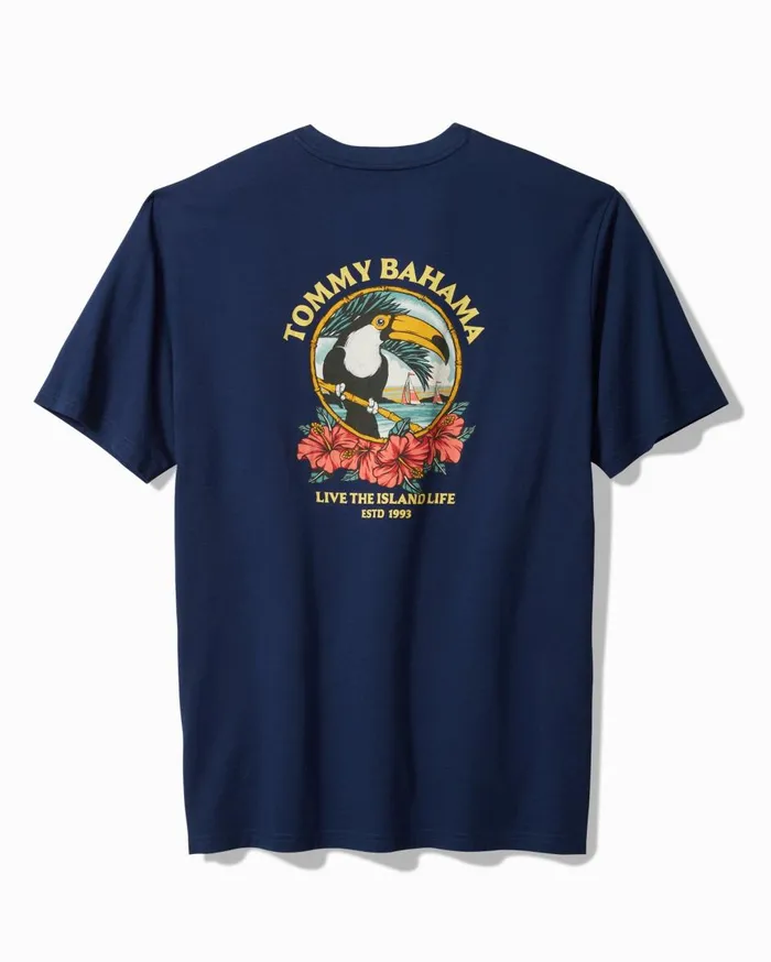 Tommy Bahama Big and Tall Red White And Surf Lux TShirt White Big and Tall TShirts Tommy Bahama Big and Tall Red White And Surf Lux TShirt White Big and Tall TShirts