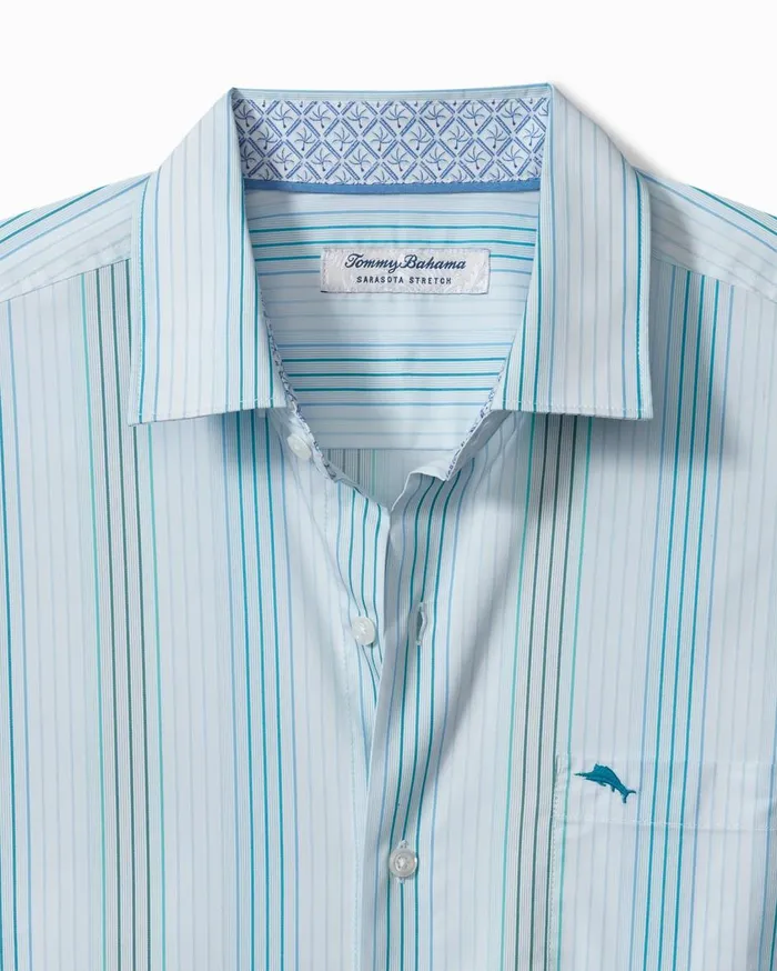 Tommy Bahama Big and Tall Sarasota Stretch Seaview IslandZone Shirt Gulf Shore Big and Tall Shirts Tommy Bahama Big and Tall Sarasota Stretch Seaview IslandZone Shirt Gulf Shore Big and Tall Shirts