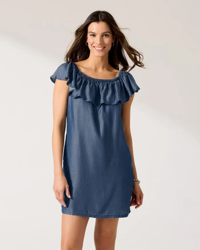 Tommy Bahama Chambray Coverup Dress Chambray Women Dresses Tommy Bahama Chambray Coverup Dress Chambray Women Dresses