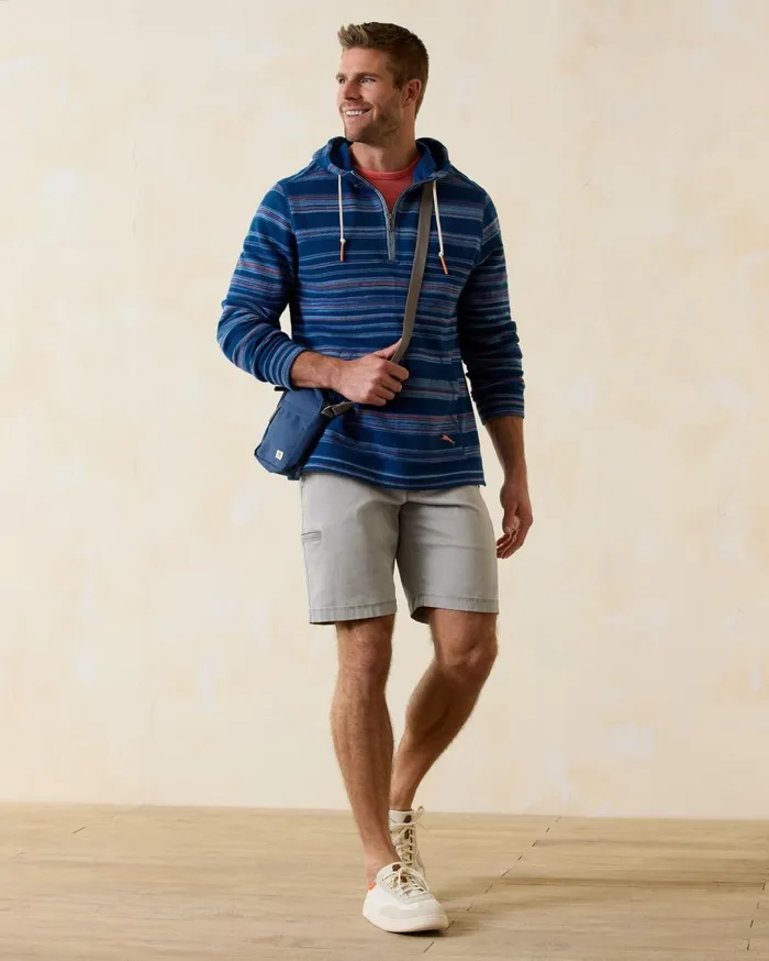 Tommy Bahama Chip Shot IslandZone 10Inch Shorts Stone Khaki Men Shorts