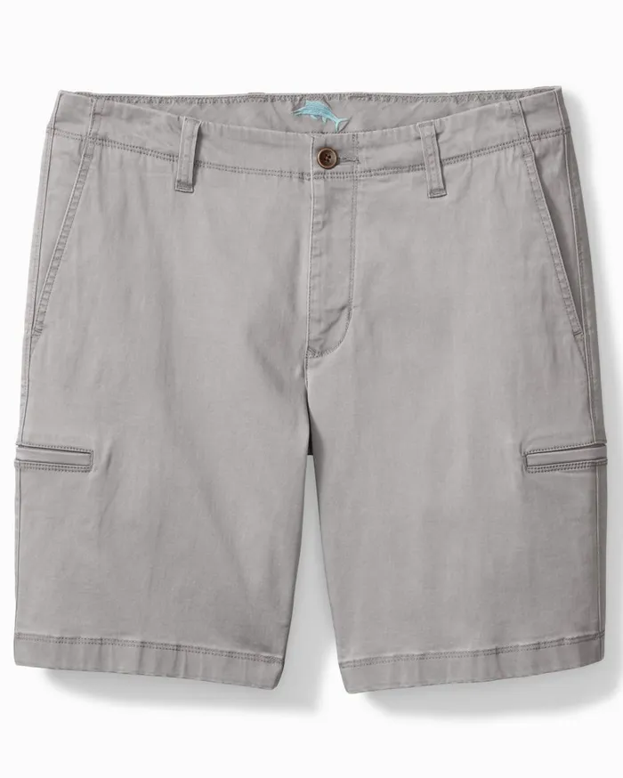 Tommy Bahama Chip Shot IslandZone 10Inch Shorts Stone Khaki Men Shorts