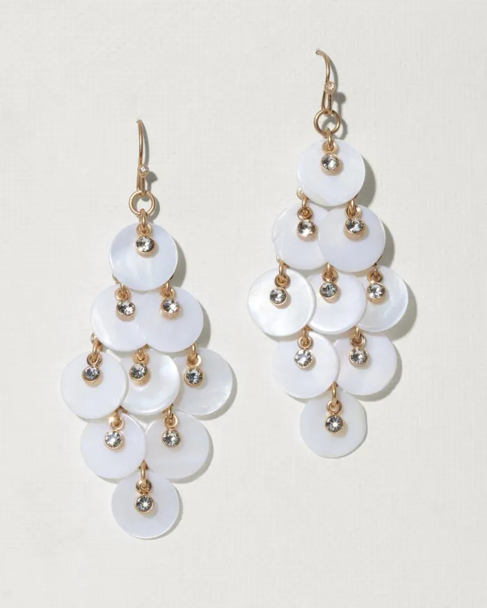 Tommy Bahama Coastal Treasure Shell Kite Earrings Gold Women Jewelry Collections Tommy Bahama Coastal Treasure Shell Kite Earrings Gold Women Jewelry Collections