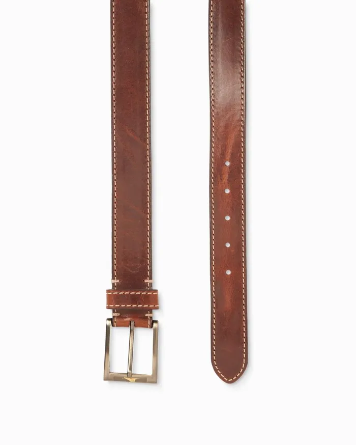 Tommy Bahama Hidden Stretch Belt Tan Men Belts