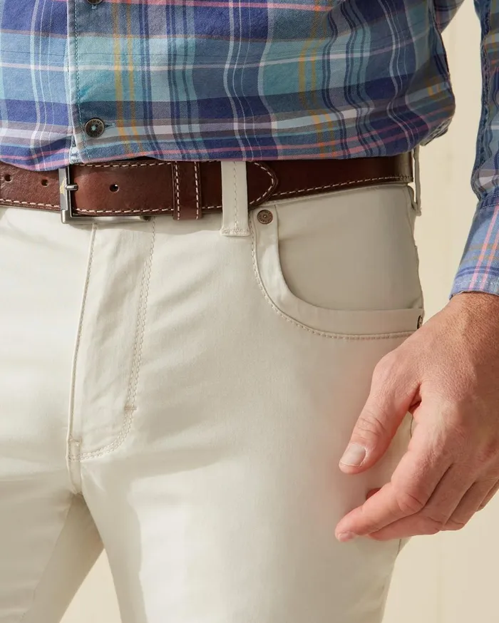 Tommy Bahama Hidden Stretch Belt Tan Men Belts