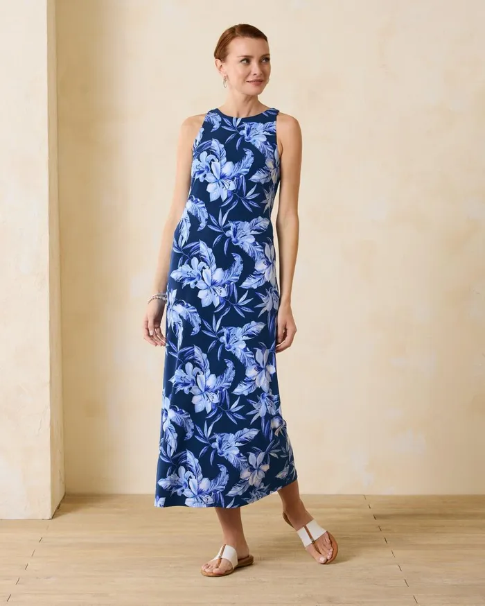 Tommy Bahama Jasmina Fleur Bay Maxi Dress Island Navy Women Dresses Tommy Bahama Jasmina Fleur Bay Maxi Dress Island Navy Women Dresses