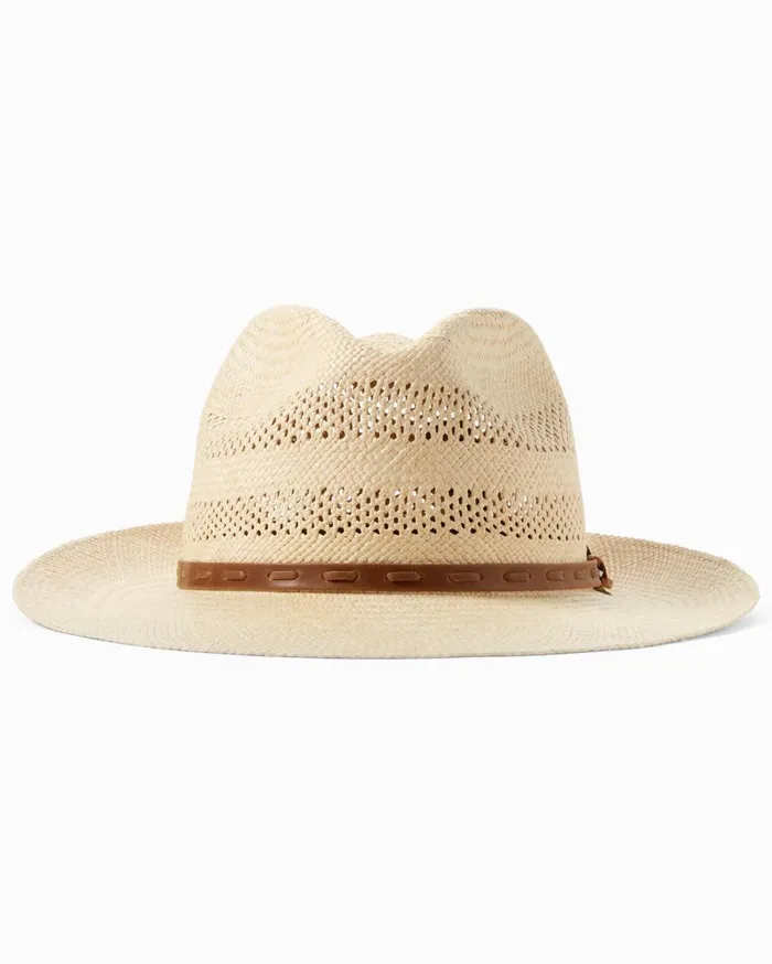Tommy Bahama Keats Panama Hat Natural MenBig and Tall Hats and Caps