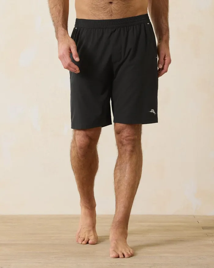 Tommy Bahama Maui Breaker Palm Route 5Inch Hybrid Shorts Cobalt Sea Men Shorts Tommy Bahama Maui Breaker Palm Route 5Inch Hybrid Shorts Cobalt Sea Men Shorts