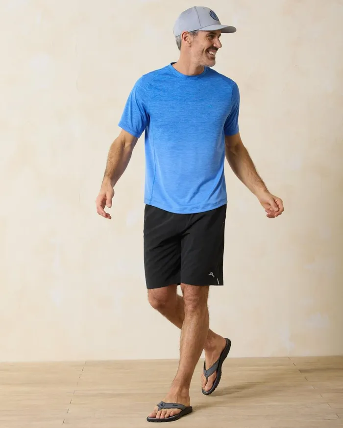 Tommy Bahama Maui Breaker Palm Route 5Inch Hybrid Shorts Cobalt Sea Men Shorts Tommy Bahama Maui Breaker Palm Route 5Inch Hybrid Shorts Cobalt Sea Men Shorts