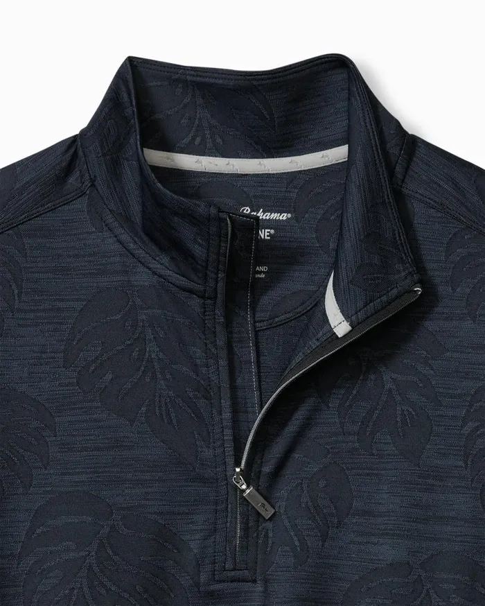 Tommy Bahama Monstera Fade IslandZone HalfZip Sweatshirt Black Men Sweatshirts Tommy Bahama Monstera Fade IslandZone HalfZip Sweatshirt Black Men Sweatshirts