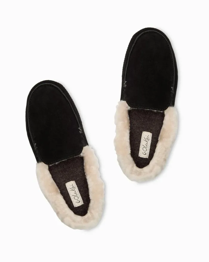 Tommy Bahama OluKai Ku039una Slippers Black Women Shoes and Sandals Tommy Bahama OluKai Ku039una Slippers Black Women Shoes and Sandals