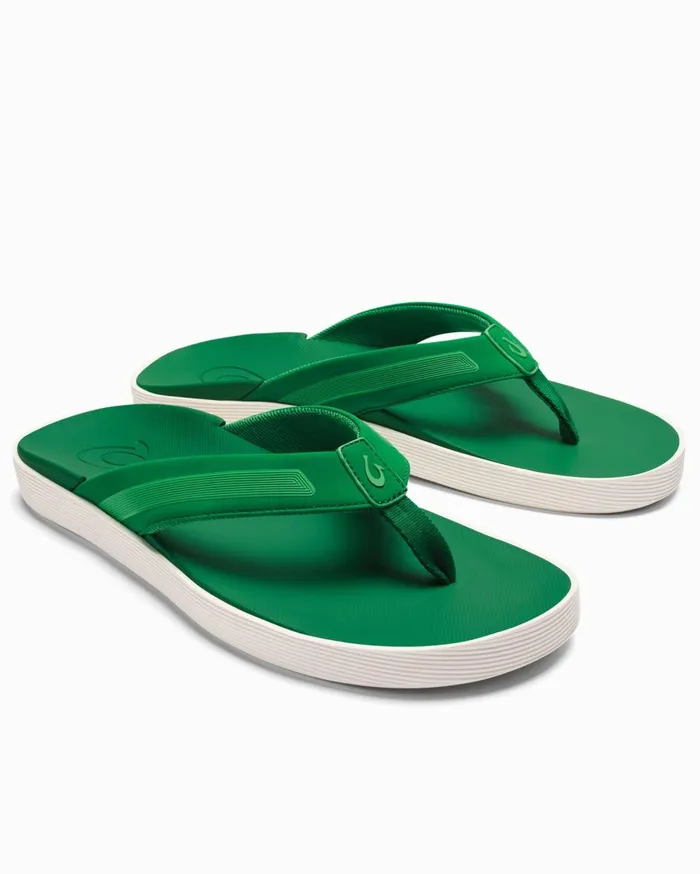 Tommy Bahama OluKai Tuahine Sandals Black MenBig and Tall Shoes and Sandals