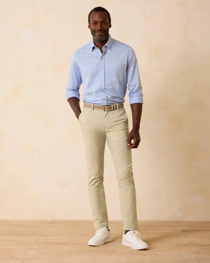 Tommy Bahama On Par IslandZone 5Pocket Pants Harbor Mist Men Pants and Chinos
