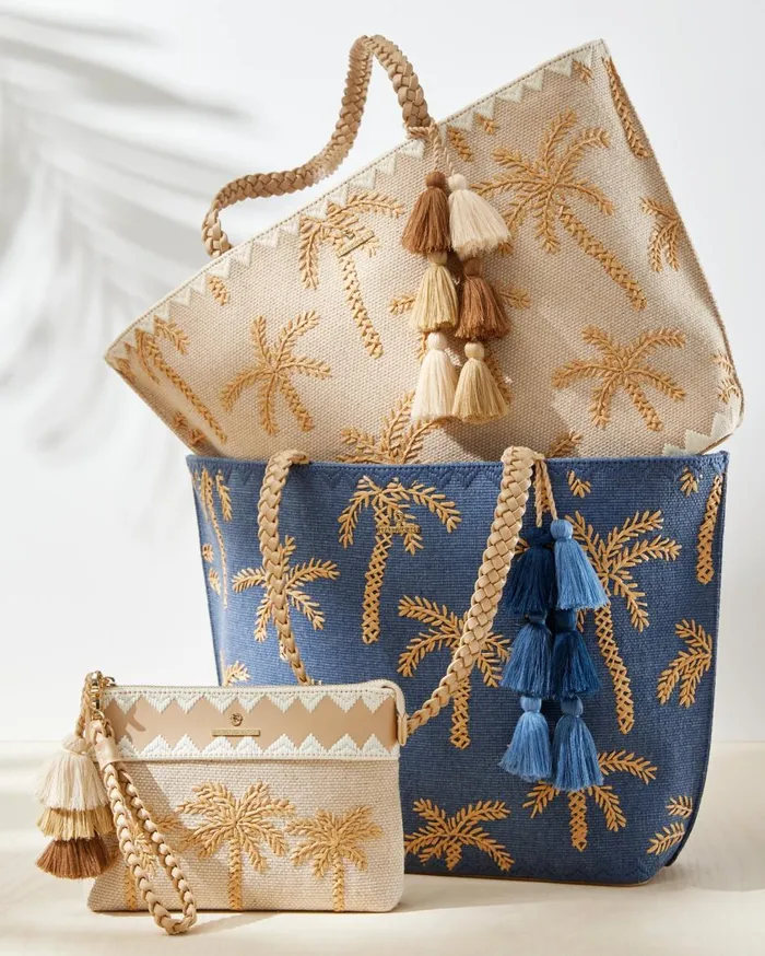 Tommy Bahama Palm Beach Natural Fiesta Tote Natural Women Handbags and Clutches Tommy Bahama Palm Beach Natural Fiesta Tote Natural Women Handbags and Clutches