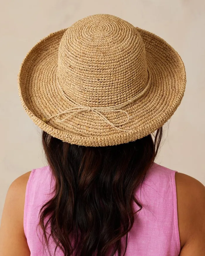 Tommy Bahama Riley Raffia Cap Natural Women Hats and Caps Tommy Bahama Riley Raffia Cap Natural Women Hats and Caps