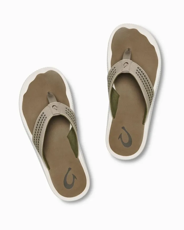 Tommy Bahama Tommy Bahama X Olukai Exclusive 039Ohana Sandals Olive MenBig and Tall Shoes and Sandals Tommy Bahama Tommy Bahama X Olukai Exclusive 039Ohana Sandals Olive MenBig and Tall Shoes and Sandals