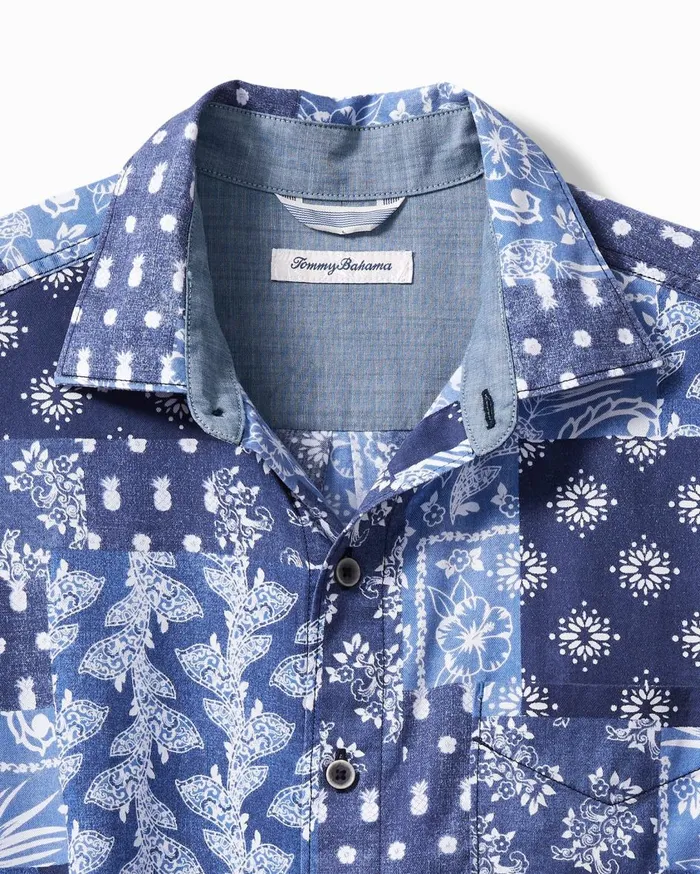 Tommy Bahama Tortola Bandana Blues LongSleeve Shirt Blue Jean Men Shirts Tommy Bahama Tortola Bandana Blues LongSleeve Shirt Blue Jean Men Shirts