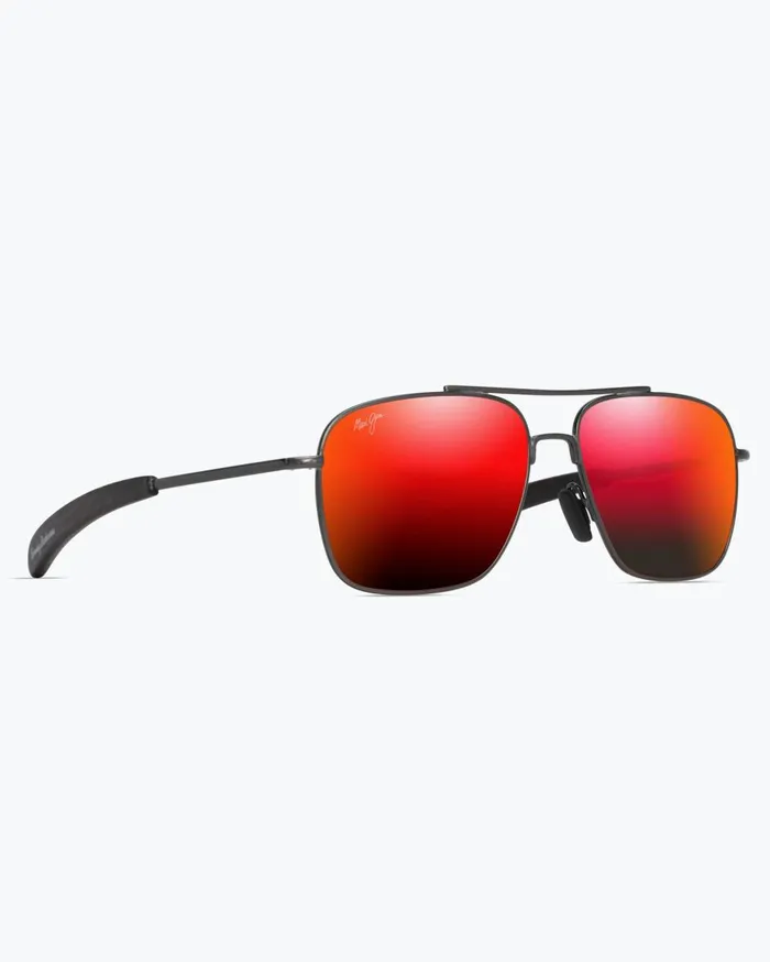 Tommy Bahama Wedges Sunglasses By Maui Jim Blackgrey MenBig and Tall Maui Jim Sunglasses