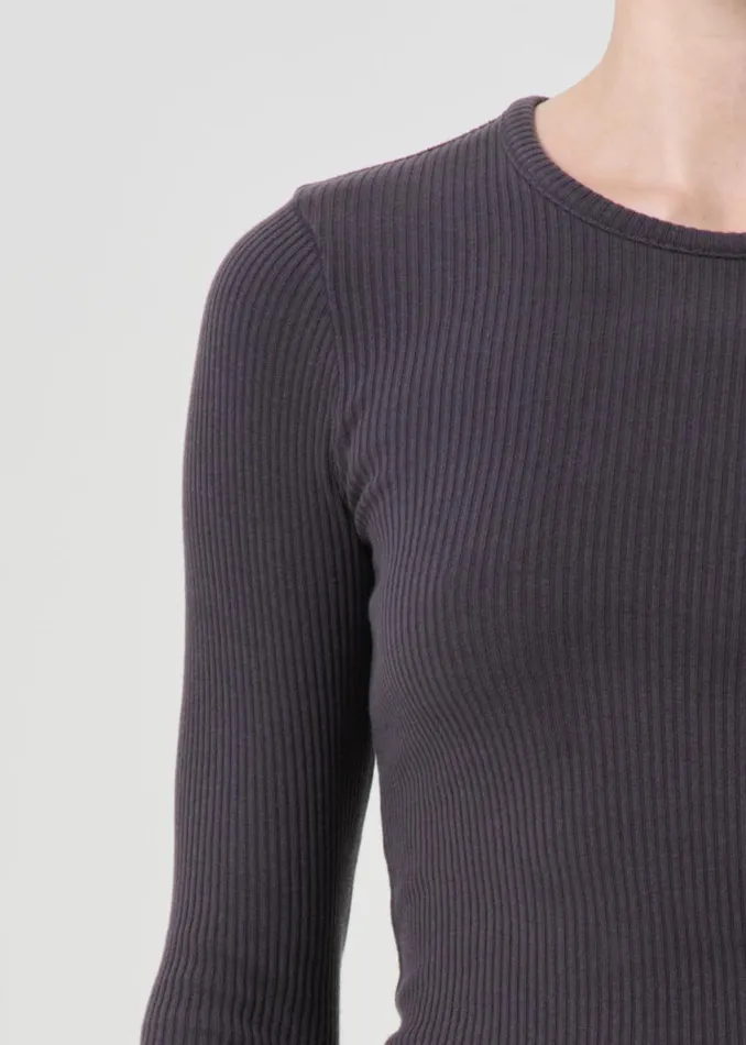 Tops and Bodysuits Women Agolde Alma Shrunken Crewneck In Shade