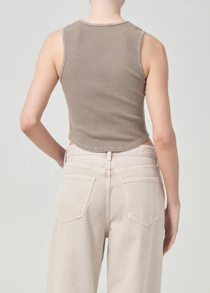 Tops and Bodysuits Women Agolde Nova Tank In Trail