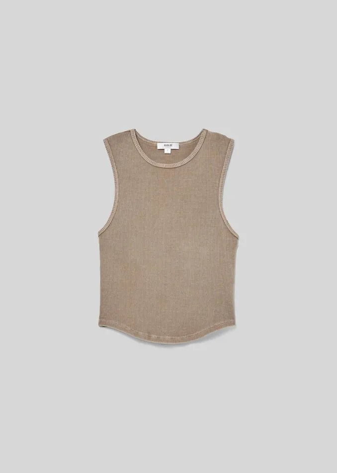 Tops and Bodysuits Women Agolde Nova Tank In Trail
