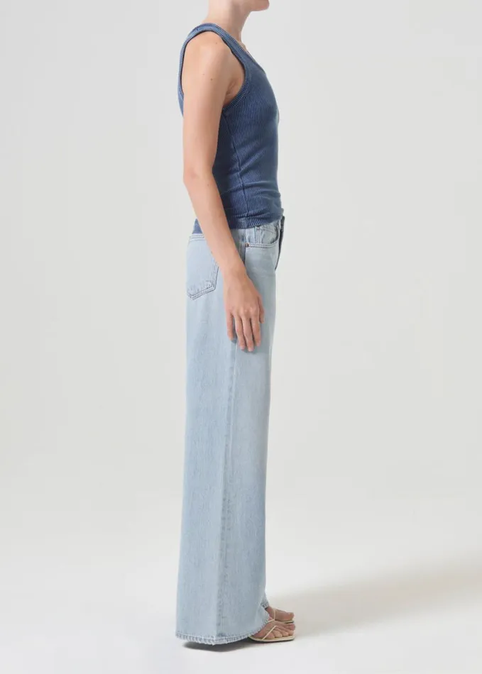 Tops and Bodysuits Women Agolde Poppy Tank In Indigo