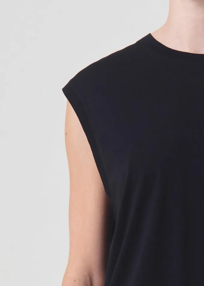 Tops and Bodysuits Women Agolde Raya Muscle Tee In Black