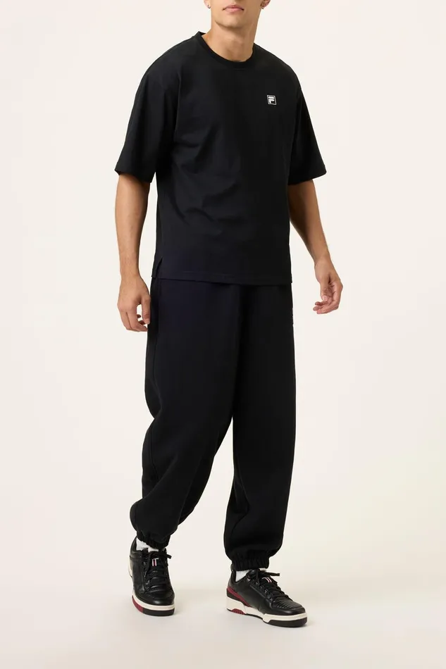 Tops and TShirts Men Fila Country Club Golf Course Map Box Tee 001 Black