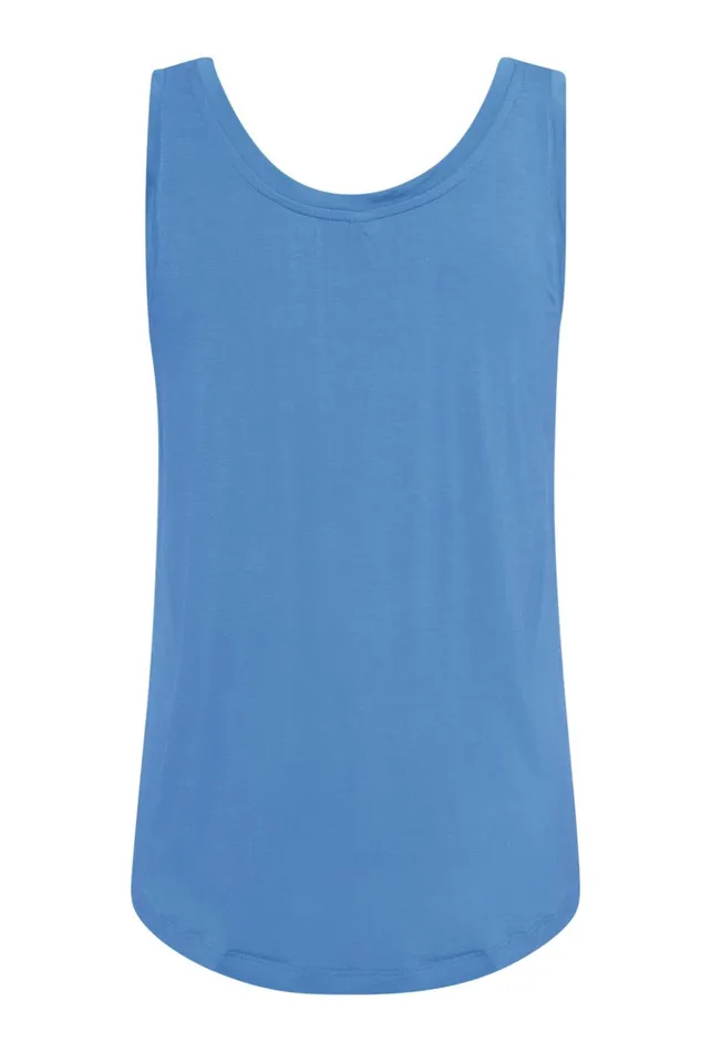 Tops and TShirts Women CULTURE CUpoppy Top Blue Bonnet