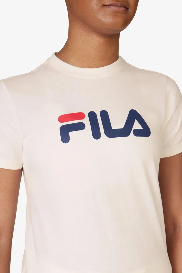 Tops and TShirts Women Fila Classic Fila Logo Tee