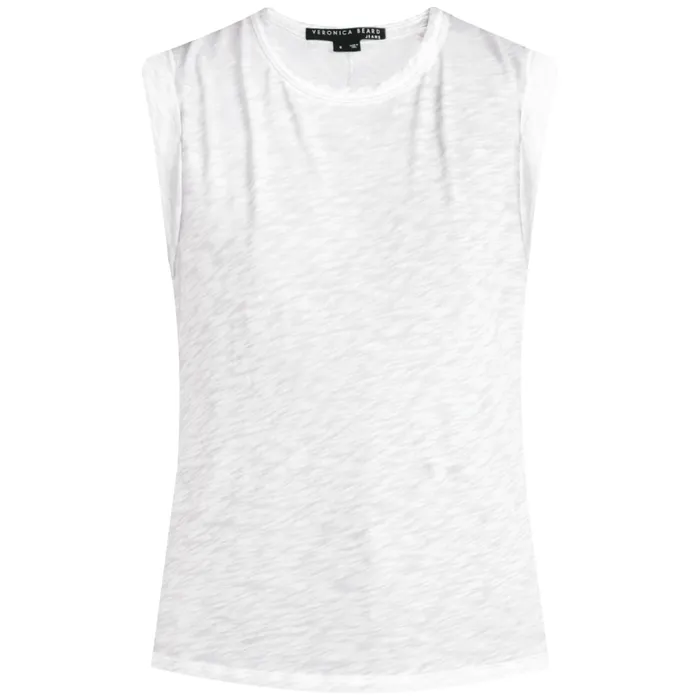 Tops and Tees Shop Veronica Beard Dree Muscle Tee Charcoal