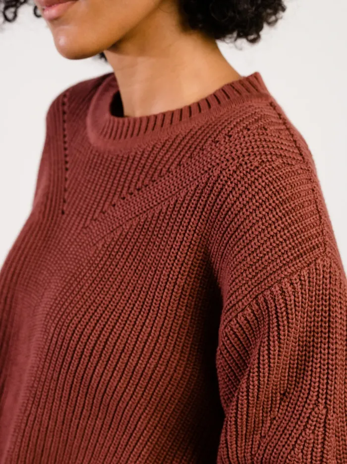 Tops Sarah Billow Sleeve Sweater French Lilac 8211 Able Women
