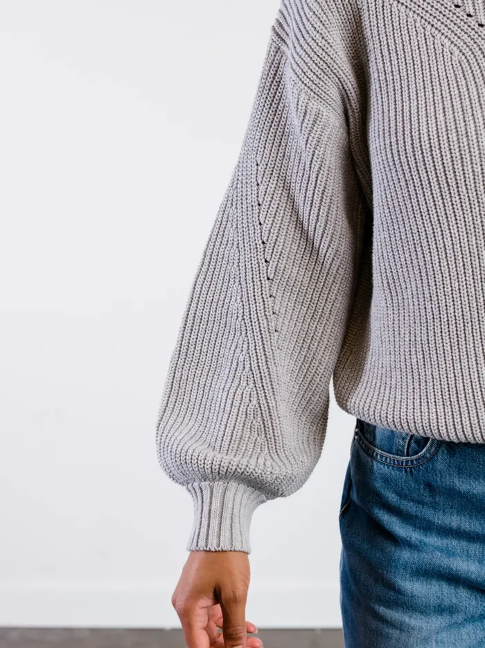 Tops Sarah Billow Sleeve Sweater French Lilac 8211 Able Women