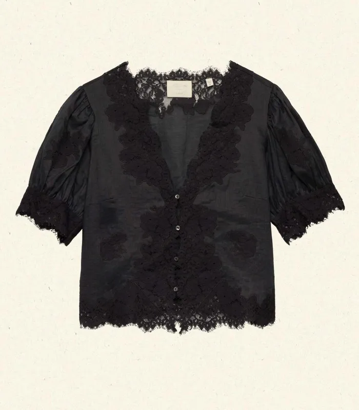 Tops Women DEN Idella Top Black Tops Women DEN Idella Top Black