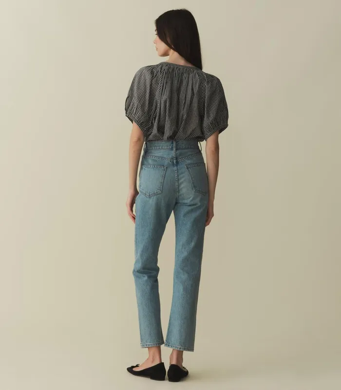 Tops Women DEN June Top La Maddalena Gingham Tops Women DEN June Top La Maddalena Gingham