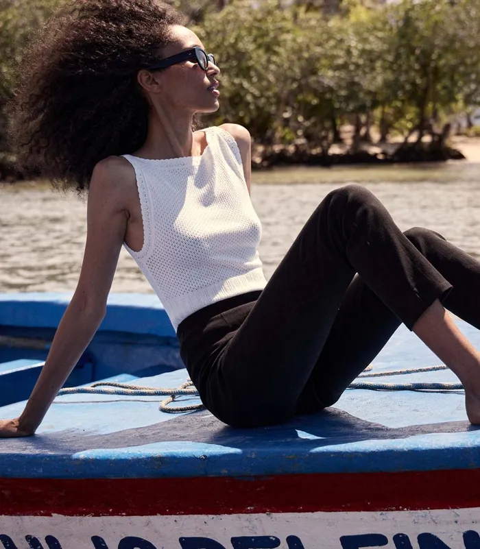 Tops Women DEN Nerida Top Ivory