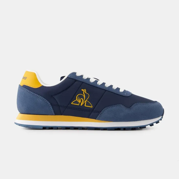 Trainers And Sneakers Men Le Coq Sportif Shoes ASTRA2 Pageant Bluegolden Orange Trainers And Sneakers Men Le Coq Sportif Shoes ASTRA2 Pageant Bluegolden Orange