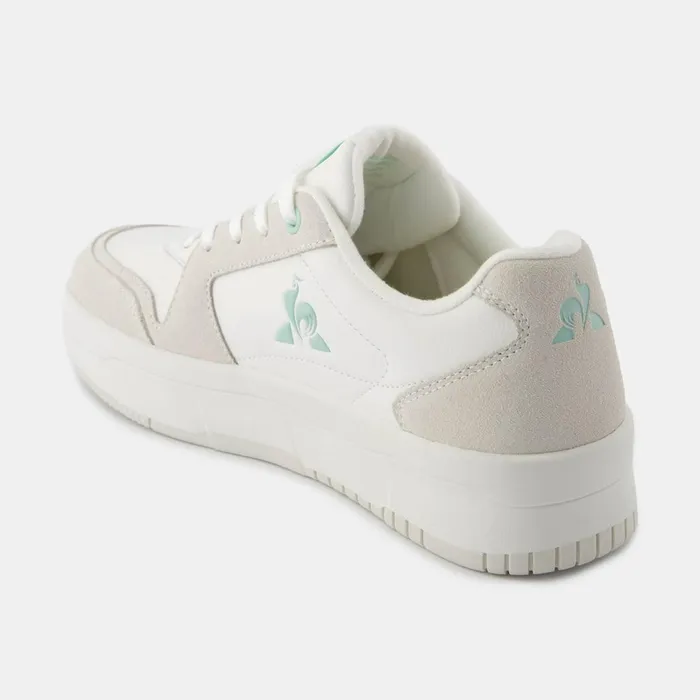 Trainers And Sneakers Women Le Coq Sportif Shoes LCS BILLIE Optical Whitemisty Jade