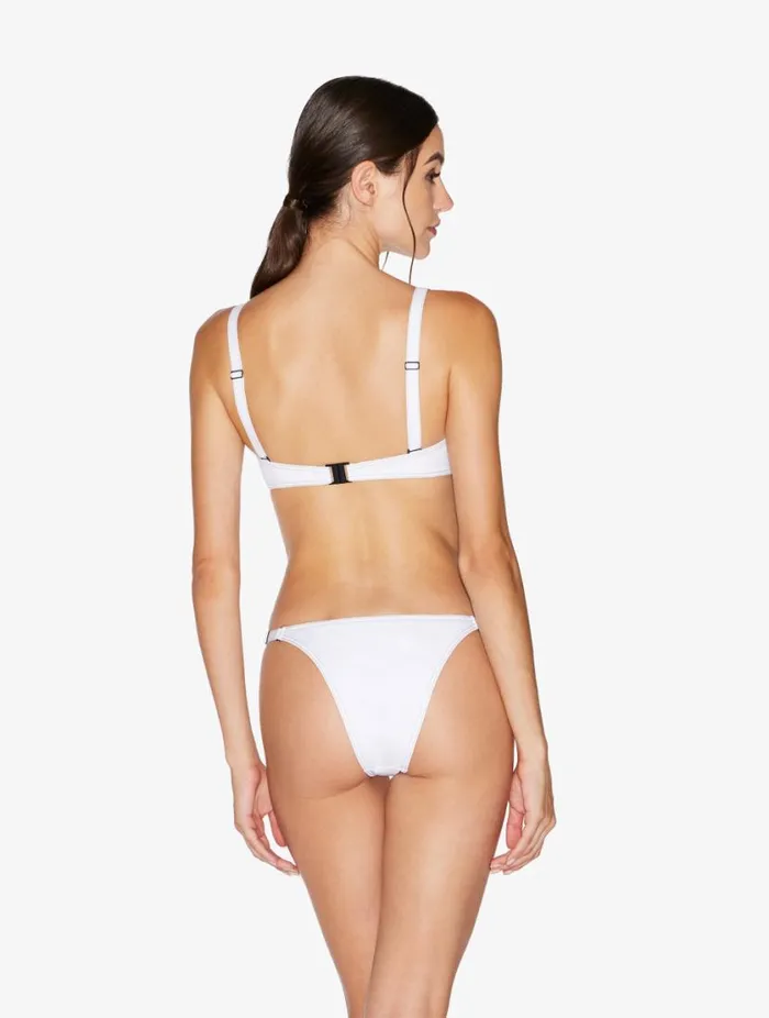 Triangle Bikini Top In White Swim La Perla Bikinis