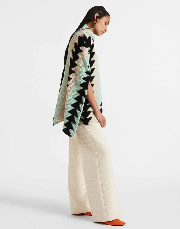 Trine Cape Mint Women La Double J Knitwear