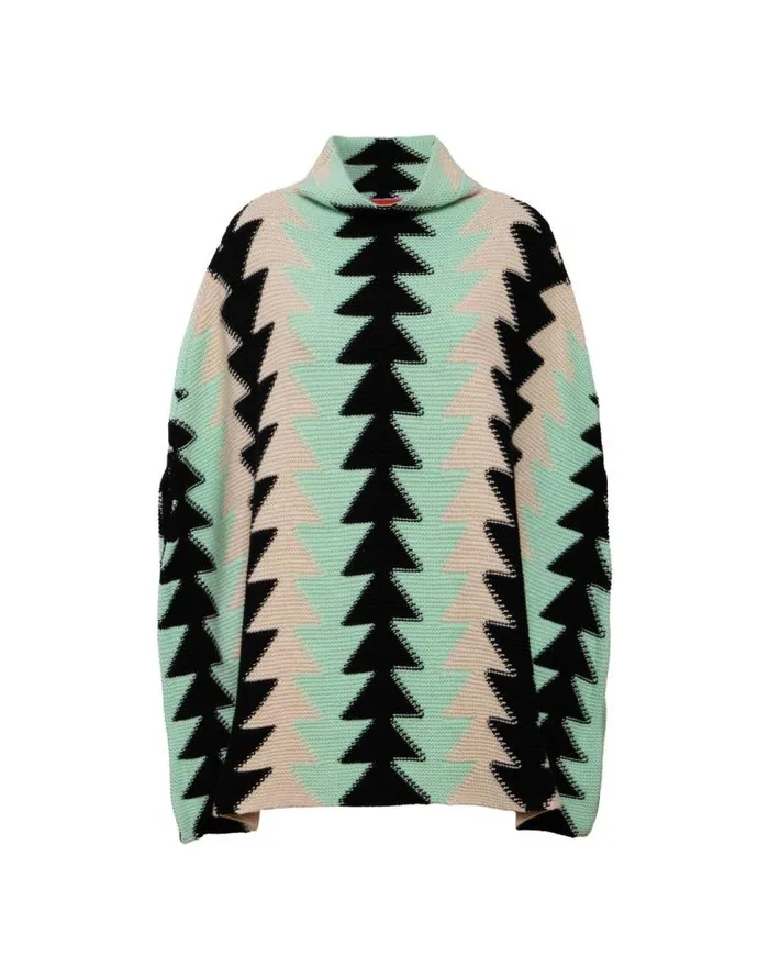 Trine Cape Mint Women La Double J Knitwear