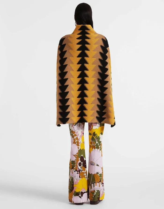 Trine Cape Yellow Women La Double J Knitwear Trine Cape Yellow Women La Double J Knitwear