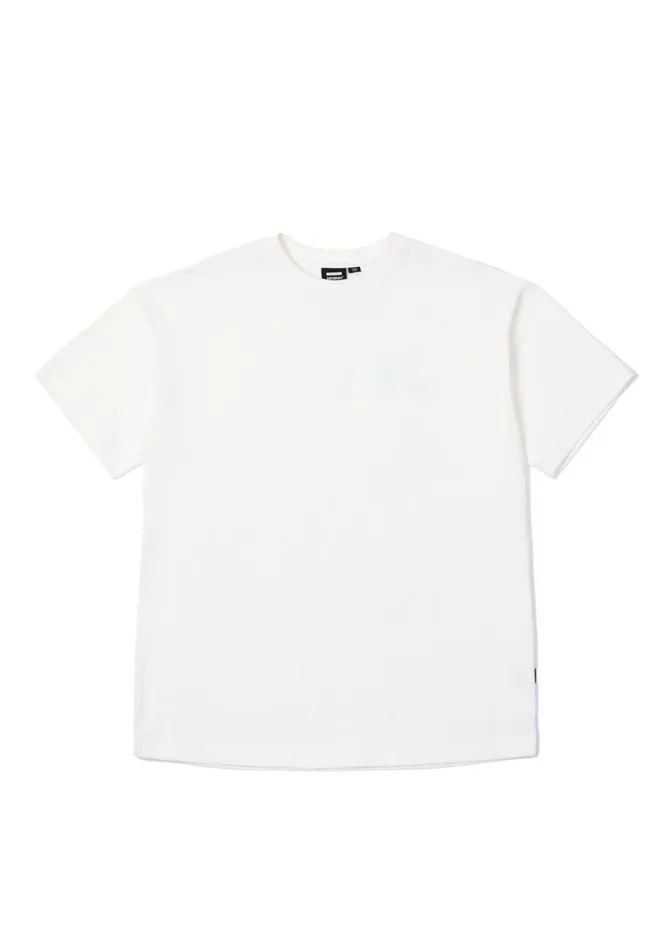 Trooper Tee 8211 White White Men Dr Denim Tees and Longsleeves