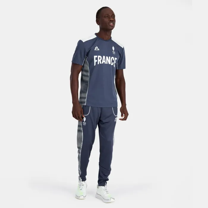 Trousers And Joggers Men Le Coq Sportif France039s Olympic Team Trousers Insignia Blue