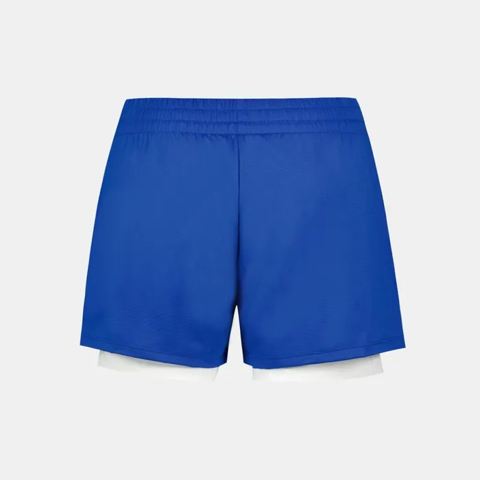 Trousers Joggers And Shorts Women Le Coq Sportif Performance Tennis Shorts Lapis Bluenow